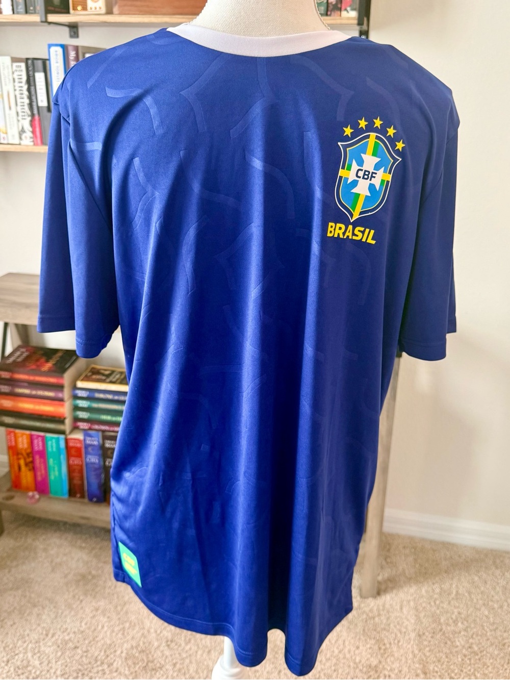 Brasil CBF Blue Soccer Jersey